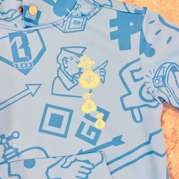 Baseball Lifestyle Monopoly sweatshirt Youth Medium - Picture 4 of 7